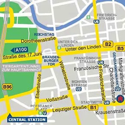 ****  City Hotel Am Gendarmenmarkt Berlin Tyskland